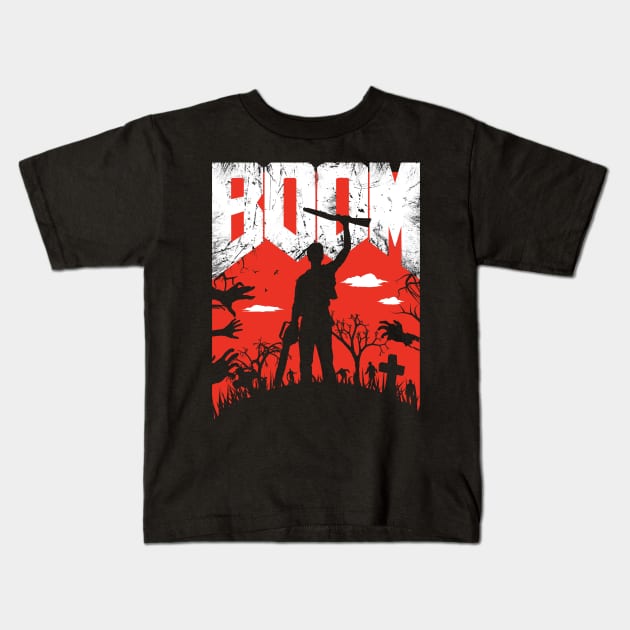 This is My Boomstick Kids T-Shirt by technofaze